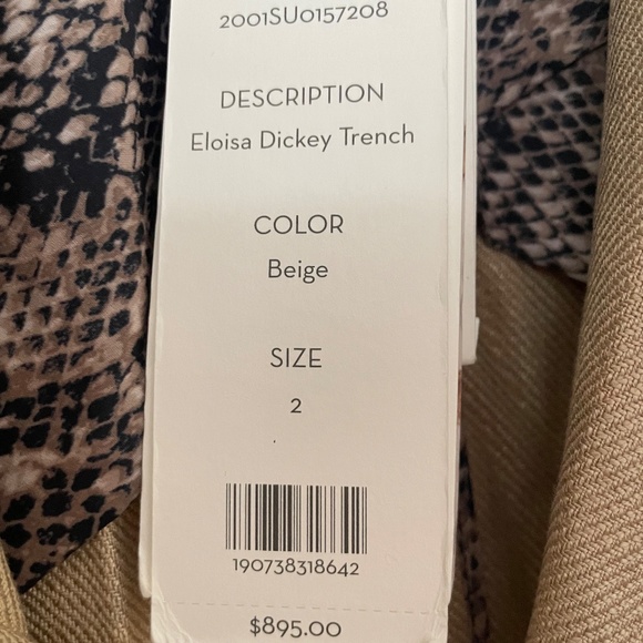 Veronica Beard Eloisa Dickey Trench - Picture 4 of 7